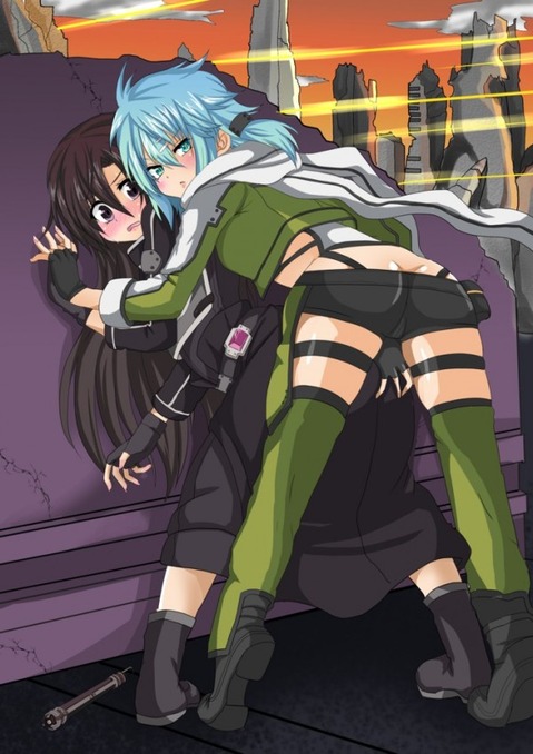 【SAO】シノン(朝田詩乃)のエロ画像　100枚【ソードアート・オンライン】 15