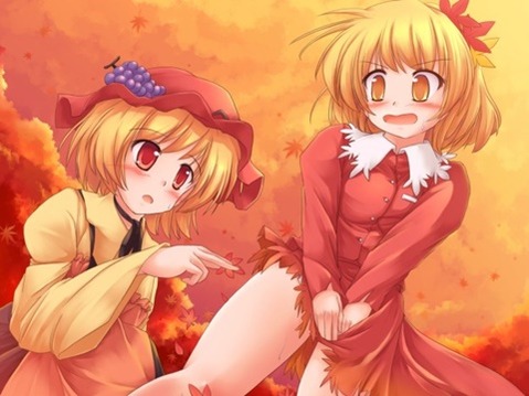 【東方】秋穣子・秋静葉の二次エロ画①　100枚【東方Project】 74
