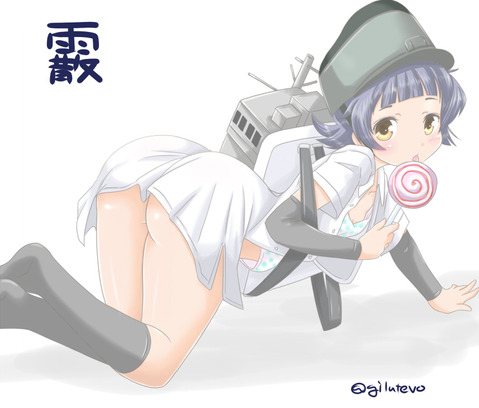 【艦これ】霰の二次エロ画像　50枚【艦隊これくしょん】 33