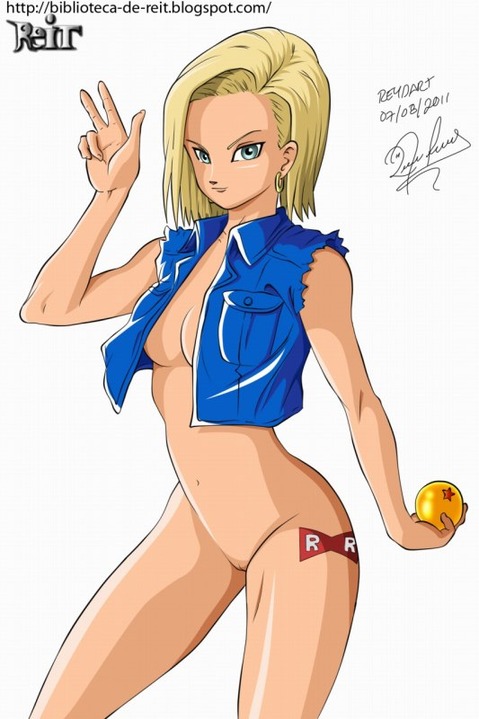 【ドラゴンボール】18号の二次エロ画像②　90枚【DRAGON BALL】 73