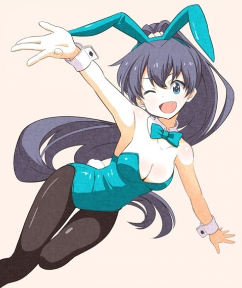 ポニーテールが可愛い女の子の二次エロ画像⑱　25枚 13