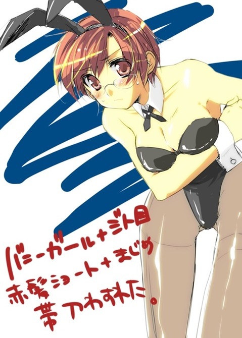 うさ耳が可愛い女の子の二次エロ画像①　100枚 34