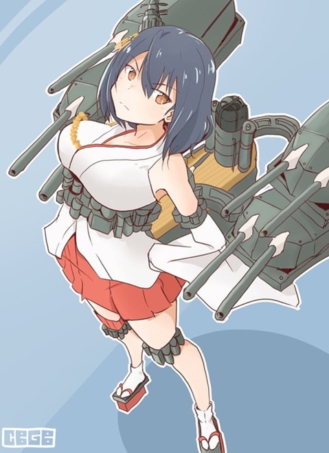 【艦これ】山城の二次エロ画像⑥　25枚【艦隊これくしょん】 15