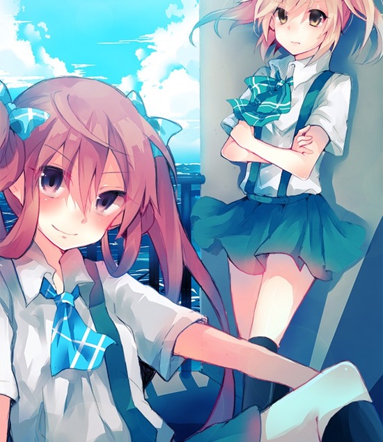 【非エロ】【艦これ】朝雲ちゃんのキュートな制服姿が可愛い画像がみたい！② 4