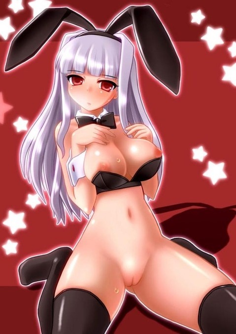 ニーソ・ニーハイを履いた女の子の二次エロ画像⑤　100枚 49