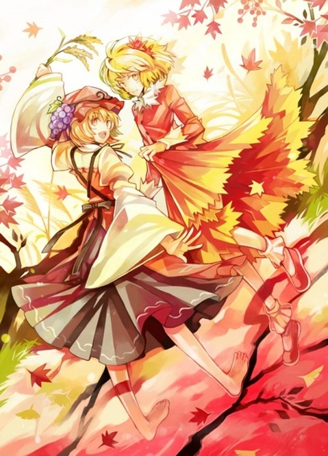 【東方】秋穣子・秋静葉の二次エロ画像②　100枚【東方Project】 51