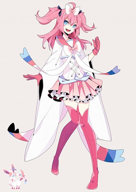 【ポケモン】擬人化したポケモンの二次エロ画①　80枚【ポケットモンスター】 67