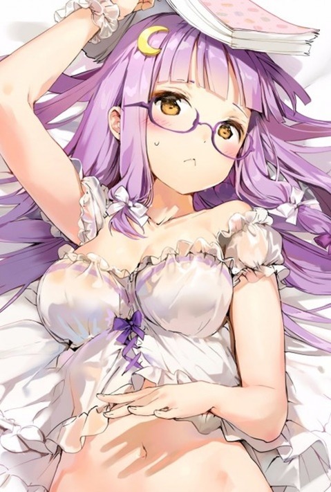 【東方】パチュリー・ノーレッジの二次エロ画像②　100枚【東方Project】 32