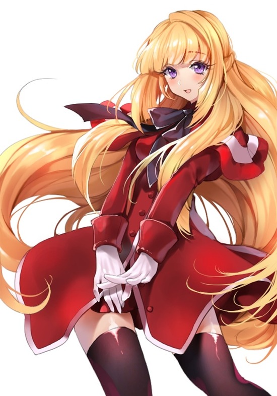 【二次エロ】【ガンダム】金髪の可愛いクーデリア・藍那・バーンスタインちゃんがオッパイを強調しちゃう二次画像♪① 10