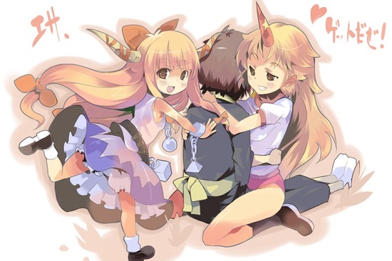 【二次エロ】【東方Project】角が生えた二次キャラ、星熊勇儀姐さんの爆乳オッパイにハマりそうな画像がみたい！② 9