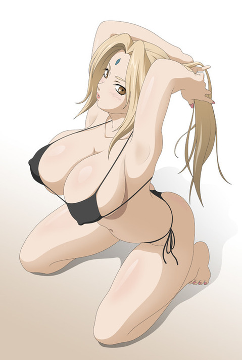 【NARUTO】綱手のエロ画像　100枚【ナルト】 43