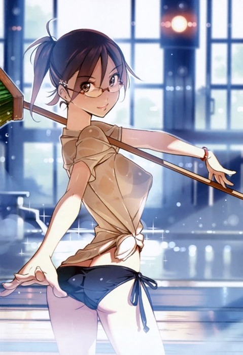 ポニーテールが可愛い女の子の二次エロ画像⑳　25枚 13