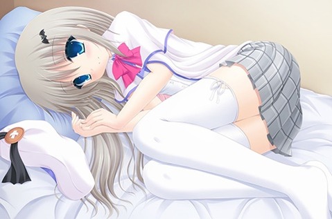ニーソ・ニーハイを履いた女の子の二次エロ画像②　100枚 2