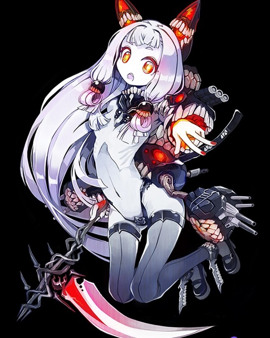 【非エロ】【艦これ】可愛い艦娘が深海棲艦化したカッコイイ系の画像がみたい！① 6