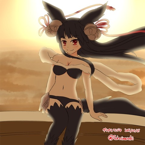 【グラブル】ユエルの二次エロ画像　50枚【グランブルーファンタジー】 43