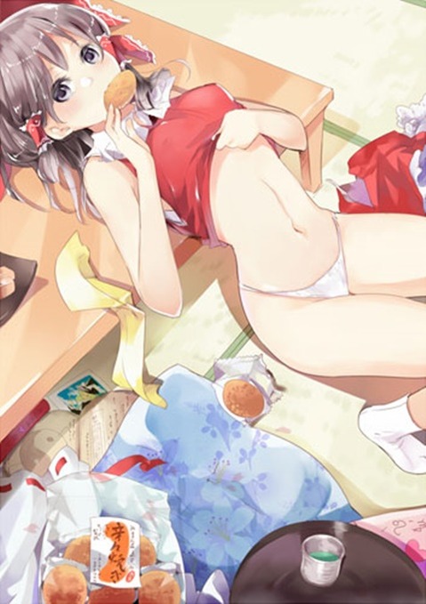 【東方】博麗霊夢の二次エロ画像②　100枚【東方Project】 56