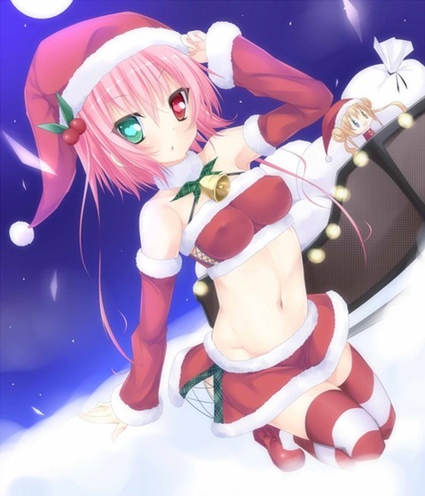 ニーソ・ニーハイを履いた女の子の二次エロ画像①　100枚