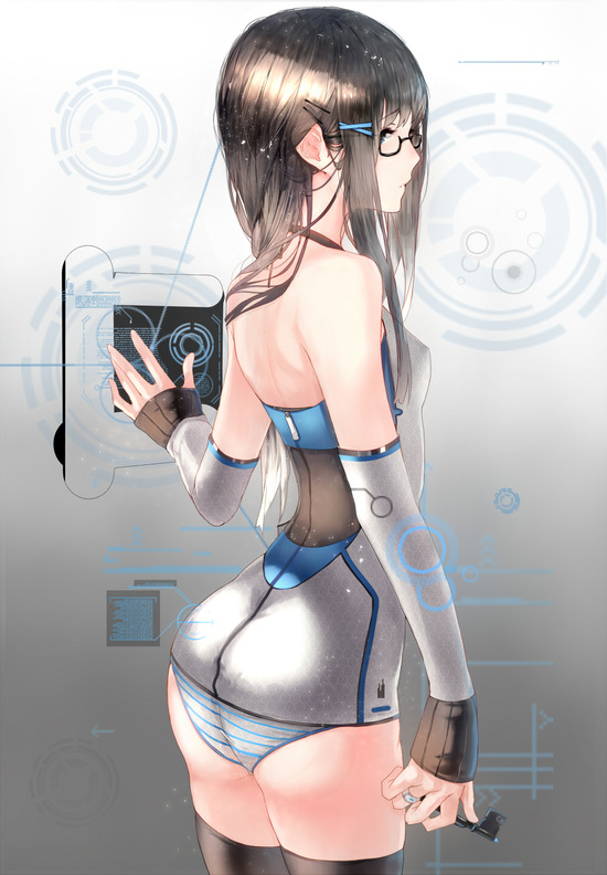 【二次】体にフィットしたボディスーツを着た女の子の画像が見たい！ 5 5