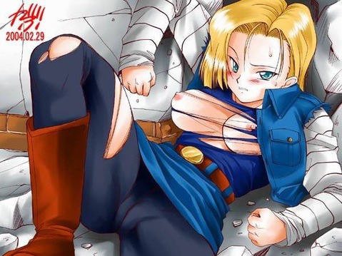 【ドラゴンボール】18号の二次エロ画像①　100枚【DRAGON BALL】 28