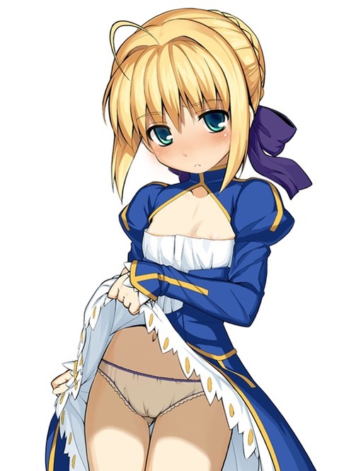 【Fate】セイバーの二次エロ画①　100枚 60