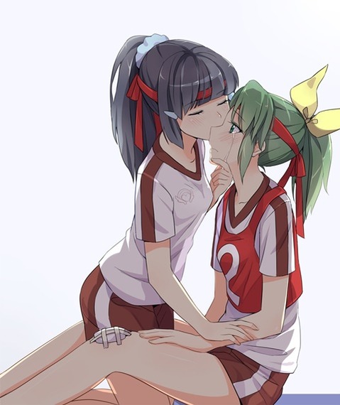 ポニーテールが可愛い女の子の二次エロ画像⑧　25枚 8