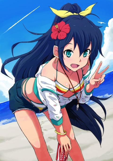 ポニーテールが可愛い女の子の二次エロ画像⑨　25枚 23