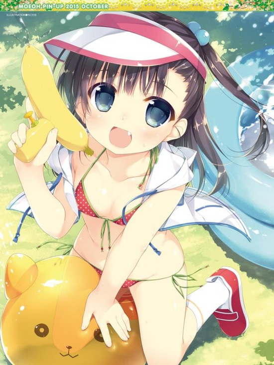 【非エロ】ロリなのに巨乳キャラな女の子のビキニや競泳水着画像がみたい！ 14