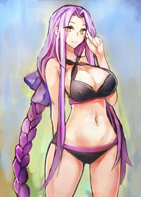 【Fate】ライダー(メデューサ)の二次エロ画③　100枚 65