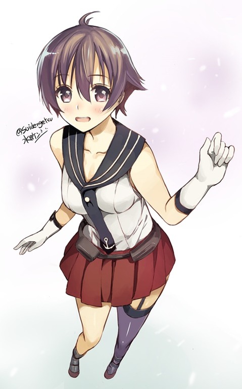 【艦これ】酒匂の二次エロ画像　50枚【艦隊これくしょん】 12