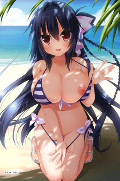 【二次エロ】ロリ顔なのに巨乳な女の子のエッチなおっぱい画像がみたい！ 13