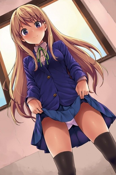 【二次エロ】萌えキャラたちのエロい衣装やちっぱいヌード画像がみたい！ 10