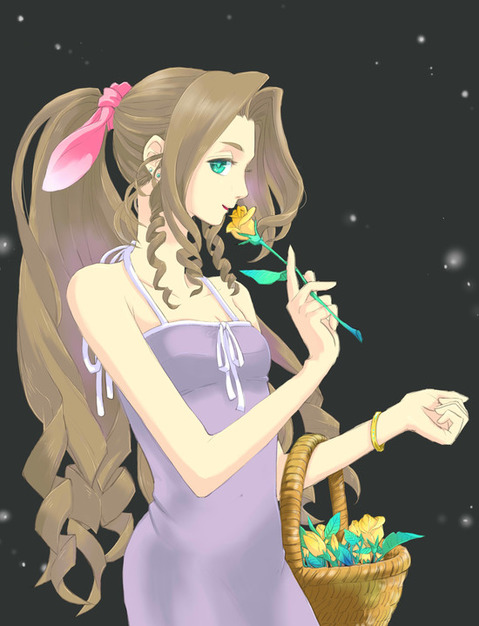 【FF VII】エアリス・ゲインズブールの二次エロ画像　50枚【FINAL FANTASY】 20