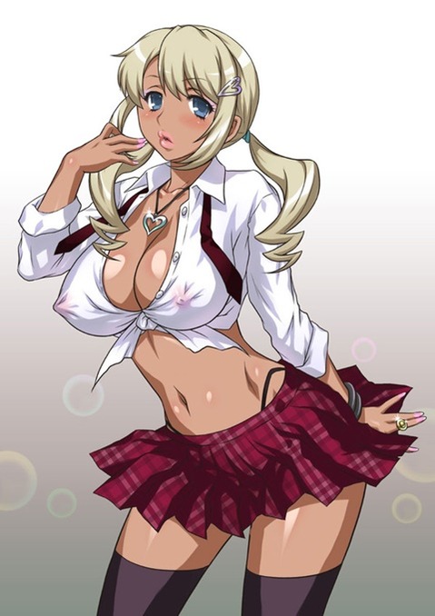 褐色肌がセクシーな女の子の二次エロ画像⑤　100枚 41