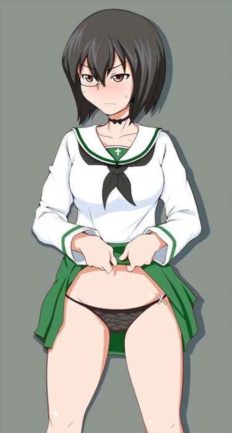 【ガルパン】河嶋桃の二次エロ画像　50枚【ガールズ＆パンツァー】 38
