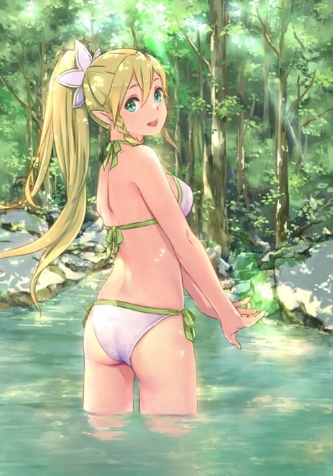 ポニーテールが可愛い女の子の二次エロ画像⑱　25枚 12