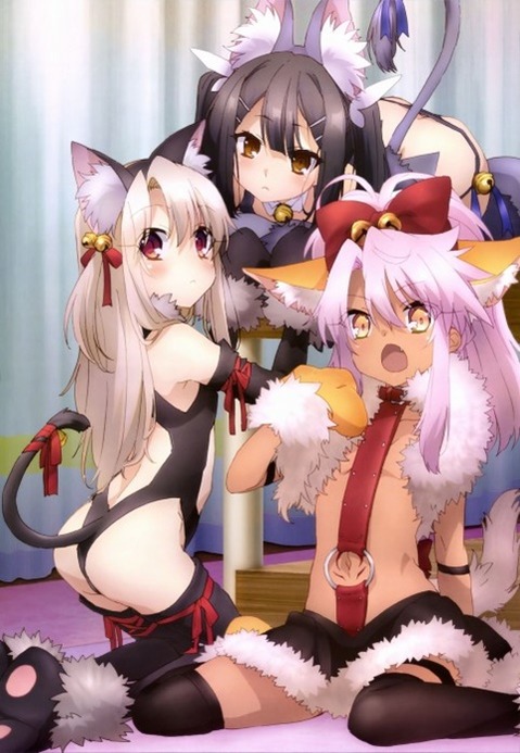 猫耳が可愛い女の子の二次エロ画像②　100枚 31