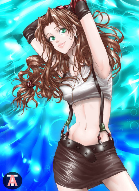 【FF VII】エアリス・ゲインズブールの二次エロ画像　50枚【FINAL FANTASY】 18