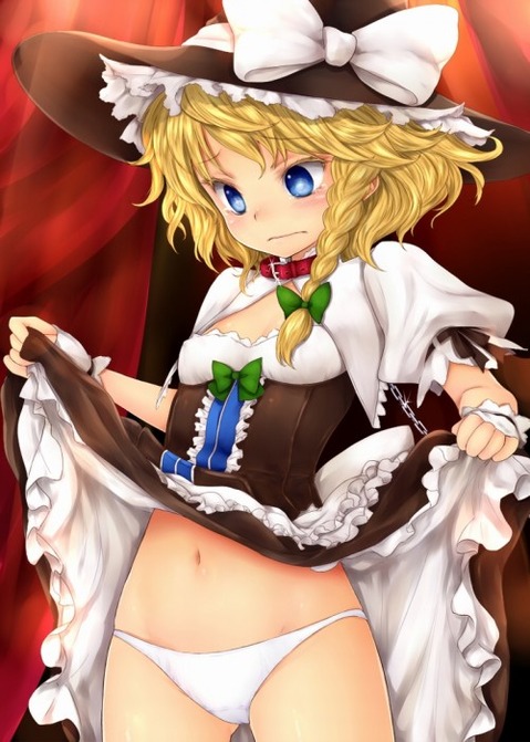 【東方】霧雨魔理沙の二次エロ画像　100枚【東方Project】 53