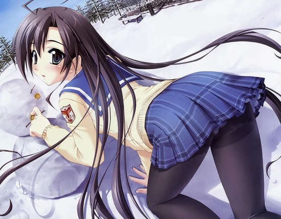 【二次エロ】パンスト・タイツを穿いた可愛い女の子の画像がみたい！２ 5
