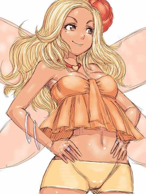ビッチそうなギャルの二次エロ画像⑧　25枚 13