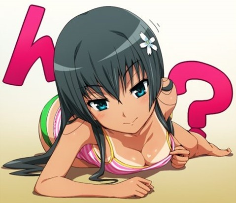 日焼け跡が色っぽい女の子の二次エロ画像①　100枚 42