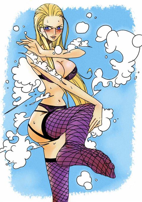 【ONE PIECE】カリファのエロ画像　50枚【ワンピース】 4