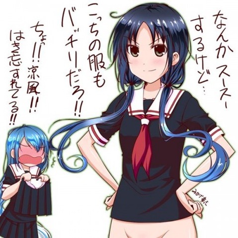 【艦これ】涼風の二次エロ画像　90枚【艦隊これくしょん】 19