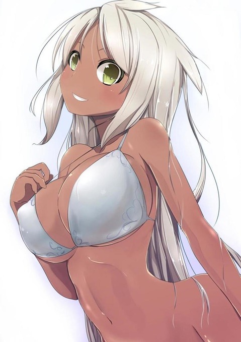 褐色肌がセクシーな女の子の二次エロ画像①　100枚 16