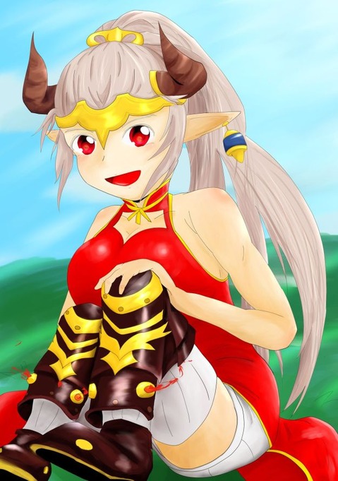 【グラブル】アリーザの二次エロ画像　50枚【グランブルーファンタジー】 48