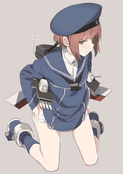 【艦これ】マックス・シュルツ(Z3・Max Schultz)の二次エロ画像　100枚【艦隊これくしょん】 47