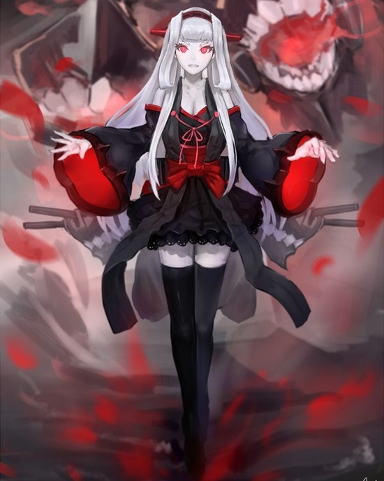 【非エロ】【艦これ】可愛い艦娘が深海棲艦化したカッコイイ系の画像がみたい！② 7