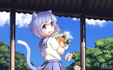 猫耳が可愛い女の子の二次エロ画像⑤　100枚 88