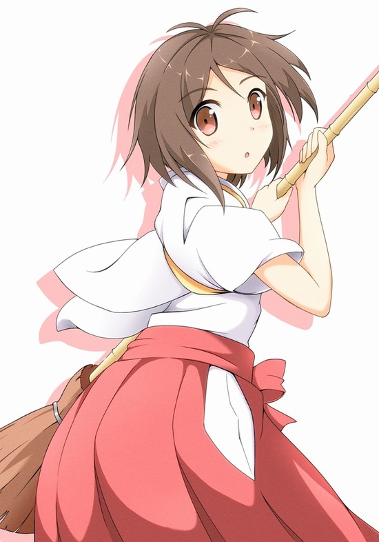 【二次エロ】シンデレラガールズのキュートキャラ道明寺歌鈴ちゃんの巫女服画像がみたい！ 15