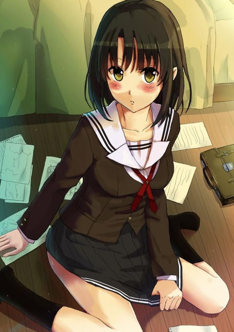 【冴えカノ】加藤恵の二次エロ画像　100枚【冴えない彼女の育て方】 15